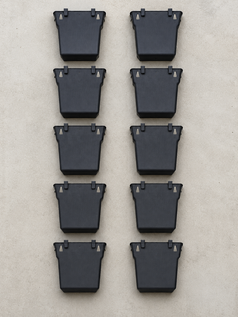 wall garden multi hang planters small 4.7L planters mr stacky