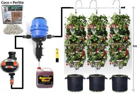 3 Tower DIY Gardening System