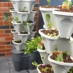 3 tower smart farm garden
