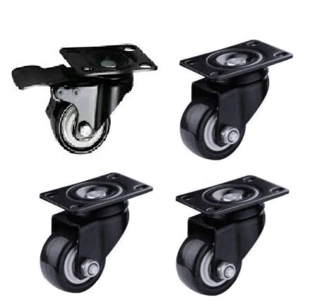 Heavy-Duty Caster Wheel Set